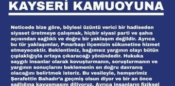 Kayseri Kamuoyuna