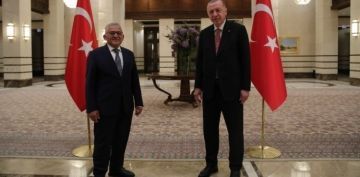 BAKAN BYKKILI, CUMHURBAKANI ERDOANIN TOPLANTISI N ANKARADA