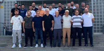 Kayserispor Alt Yap sorumlusu ve antrenrlerinden ASKFye ziyaret 