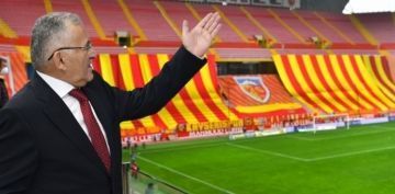 BAKAN BYKKILIǒTAN KAYSERSPORA DESTEK ARISI