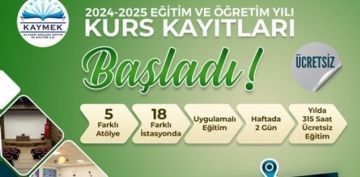 BYKEHR KAYMEKN DEER GENLK MERKEZ KURS KAYITLARI BALADI