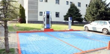 ERܒye Elektrikli Ara arj stasyonu Kuruldu