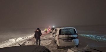 BYKEHR, YOUN KAR YAII VE TP NEDENYLE YOLDA KALAN 100 AKIN VATANDAA YARDIM ELN UZATTI