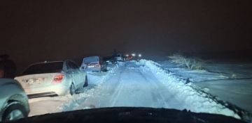 Kayseri'de kardan kapanan 465 mahalle yolundan 230u ald 