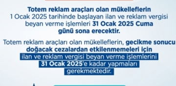 BYKEHR'DEN, LAN VE REKLAM VERGS BEYAN VERME LEMLER DUYURUSU