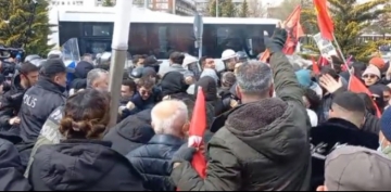 Kayseri'de 'mamolu' protestolarnda 4 tutuklama