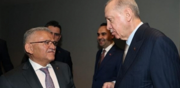 BAKAN BYKKILI, ANKARADA CUMHURBAKANI ERDOAN LE BR ARAYA GELD
