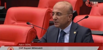 CHP Kayseri Milletvekili Akn Genten zirai don felaketi iin l kanun teklifi