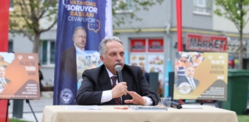 TALASTA VATANDA SORUYOR, BAKAN YALIN DEDEOLU PARKINDA CEVAPLIYOR!