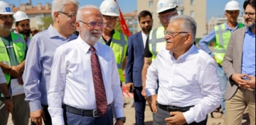 BAŞKAN BÜYÜKKILIÇ VE AK PARTİ GENEL BAŞKAN VEKİLİ ELİTAŞ’TAN KARTAL KAVŞAĞI’NDA İNCELEME