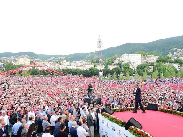 Chp Cumhurbaşkanı Adayı Muharrem İnce Bursa’da...