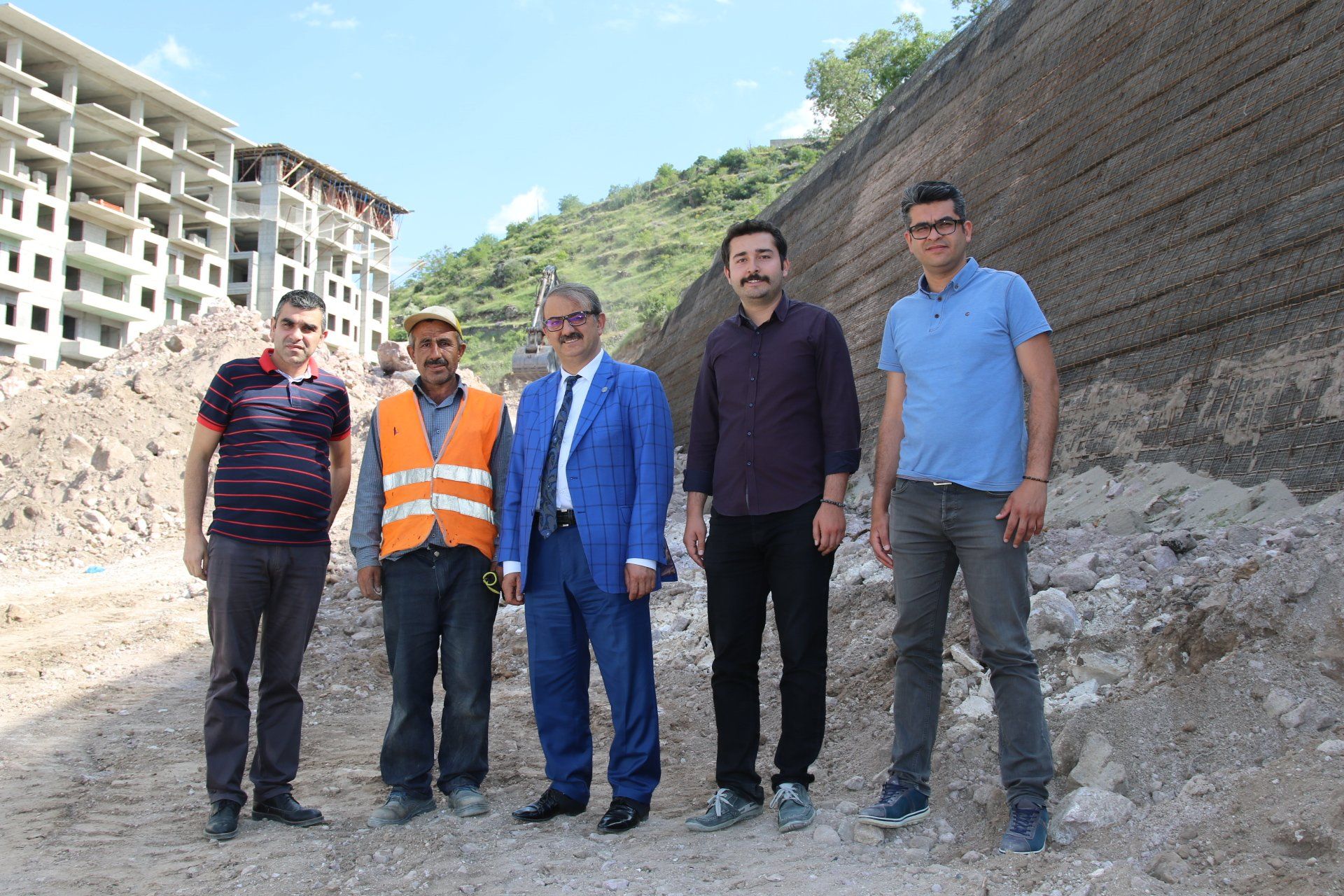 Hacılar Kentsel Dönüşüm Projesi 1. Etap İnşaatında Sona Yaklaşıldı