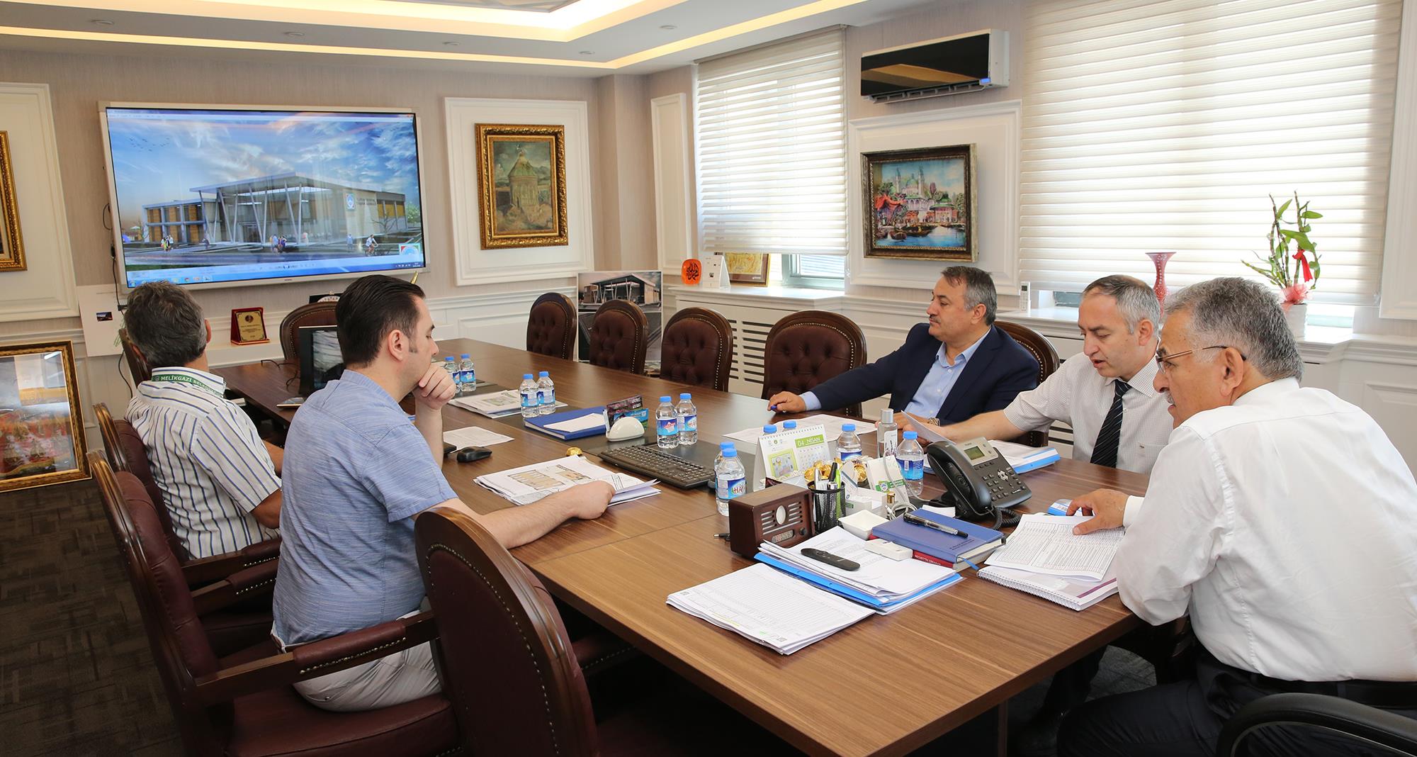 Melikgazi Belediyesi'nde Planlama Ve Koordinasyon Toplantısı