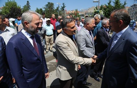 Bakan Özhaseki ve Vekil Nergis'den Develi'ye Ziyaret