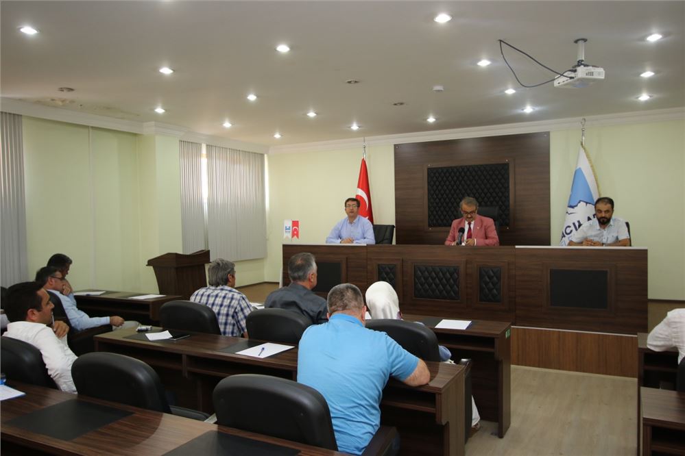 Temmuz Ayı Meclis Toplantısı Gerçekleştirildi