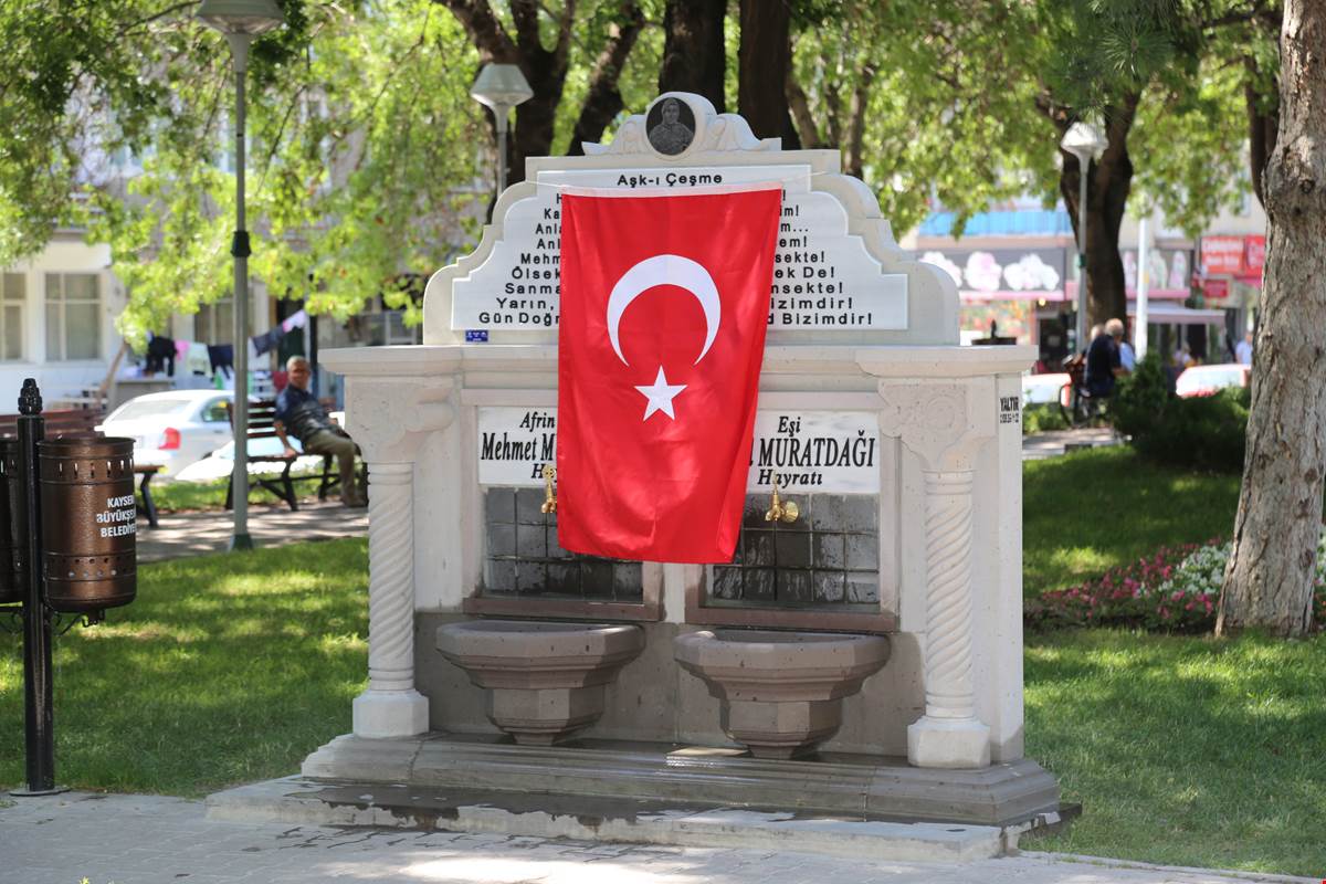 Şehidimiz Mehmet Muratdağı Anısına Çeşme Yapıldı