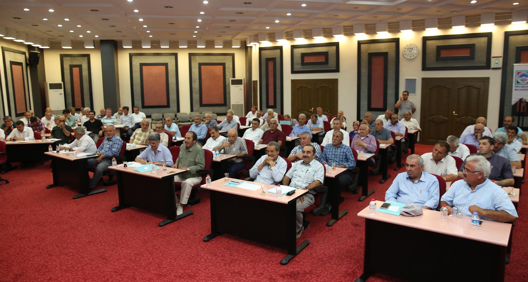 MELİKGAZİ'DE MAHALLE MUHTARLARI...