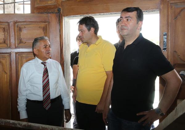 Başkan Büyükkılıç Filinta’nın Konağını İnceledi
