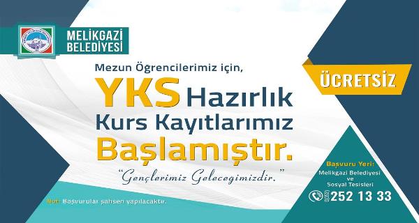 Melikgazi’den Öğrencilere Eğitim Desteği