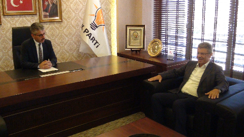 Ak Parti İl Başkanlığına Ziyaretler Sürüyor