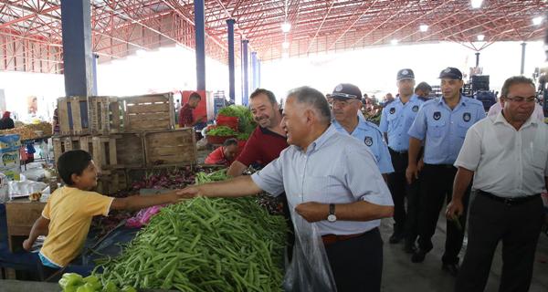 ''Melikgazi'de Haftada 28 Pazaryeri Alyor''