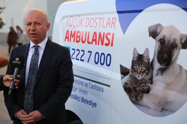 Kocasinan’ın Küçük Dostlar Ambulansı Bin 252 Can Kurtardı