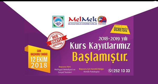 MELMEK Kurslarına Kayıtlar Başladı