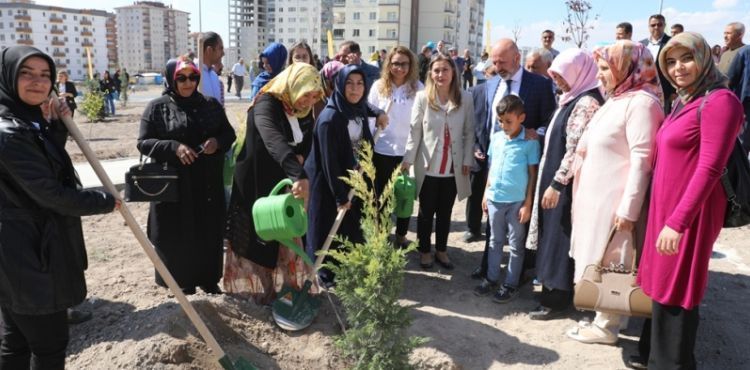 Kocasinan’da Doğaya Hanım Eli Değdi