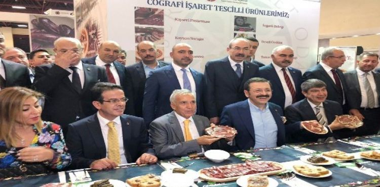 Kayseri'nin Lezzetleri YÖREX'te büyük ilgi gördü