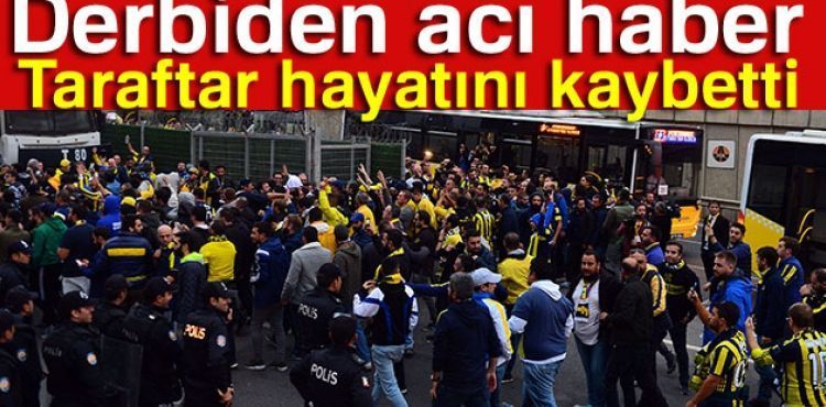 Tribünde rahatsızlanan taraftar vefat etti
