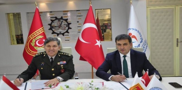 2. Ana Bakım Fabrika Müdürlüğü atış poligonunu Gençlik Hizmetleri ve Spor Müdürlüğü'ne devretti