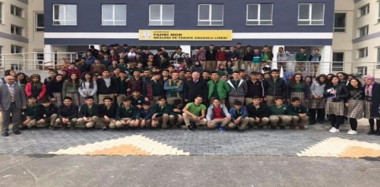 Kaymakam Duru lise öğrencileriyle buluştu