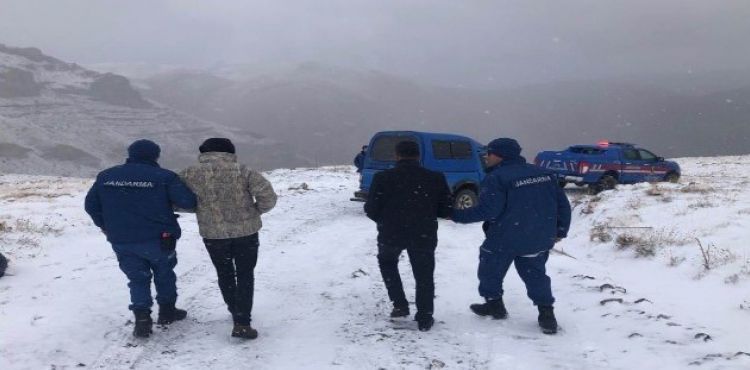 Yahyalı'da tipide mahsur kalanlar kurtarıldı