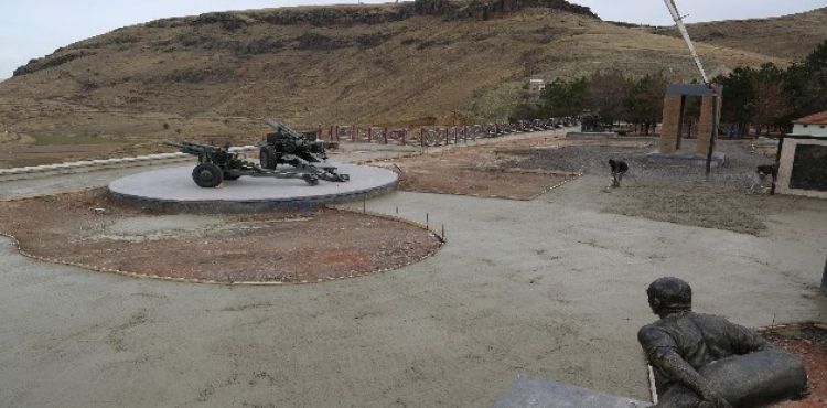 Çanakkale Şehitleri Anıt Parkında çalışmalar devam ediyor