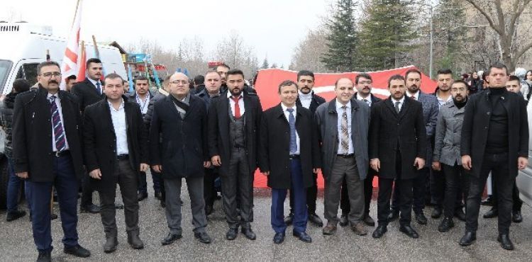 ERÜ Rektörü Çalış, “Sarıkamış Şehitlerini Anma Yürüyüşüne” destek verdi