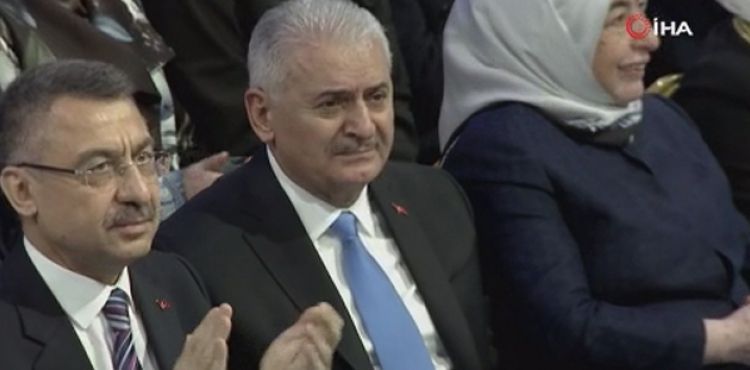 İstanbul Büyükşehir Belediye Başkan Adayı Olarak Açıklanan Binali Yıldırım Gözyaşlarını Tutamadı