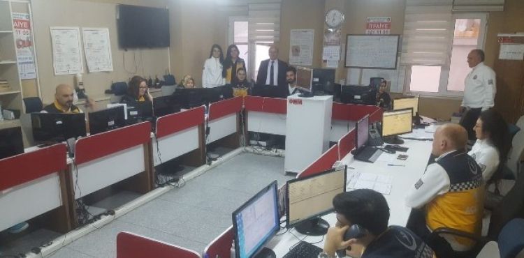 112 ekipleri yılbaşında da vatandaşın yanında