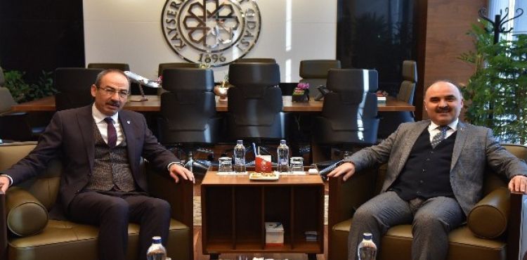 Vali Günaydın KTO Başkanı Gülsoy'u ziyaret etti