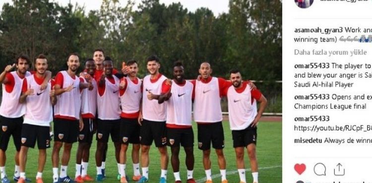 Asamoah Gyan'dan Kayseri'nin tanıtımına büyük destek
