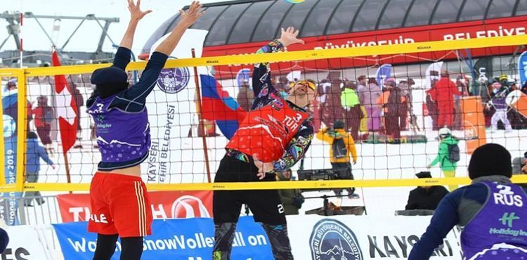 2019 CEV Kar Voleybolu Avrupa Turu Erciyes Etab tamamland