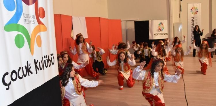 Kocasinan Çocuk Kulübü’nden dönem sonu etkinliği
