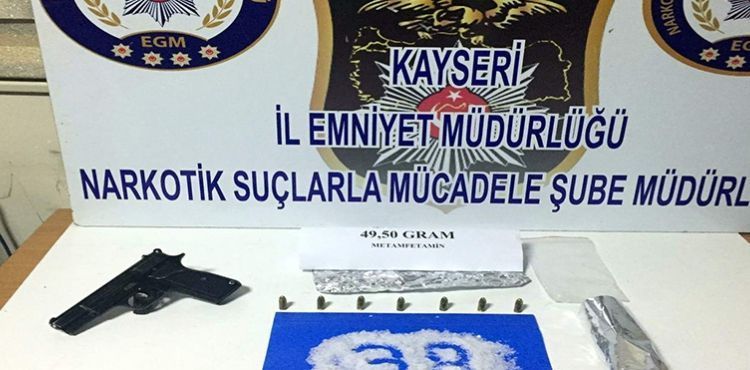 Kayseri'de uyuşturucu operasyonu