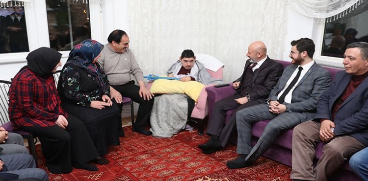 Kocasinan Belediyesi engelli vatandaşları sahipsiz bırakmıyor