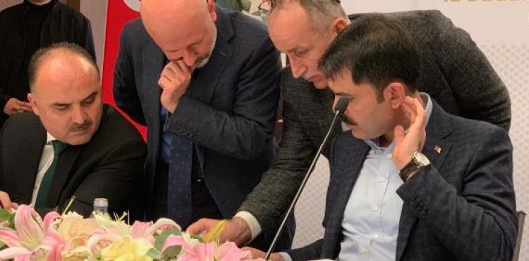 BAKAN KURUM’DAN BAŞKAN ÇOLAKBAYRAKDAR’A TAM DESTEK