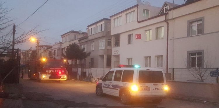 Kayseri'de ev yangını