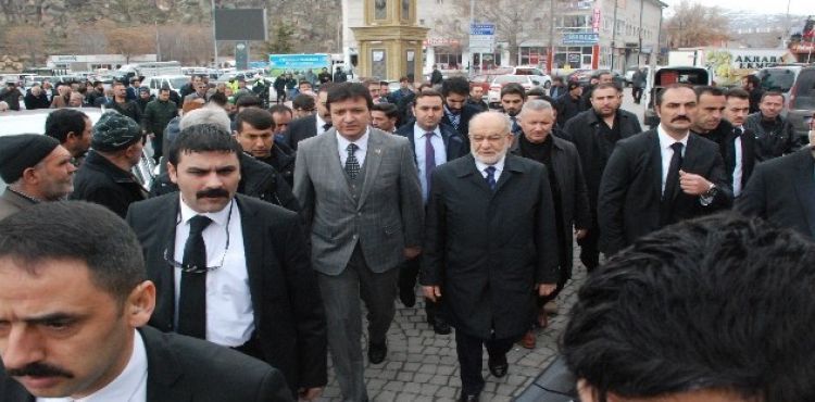 Saadet Lideri Kayseri'de