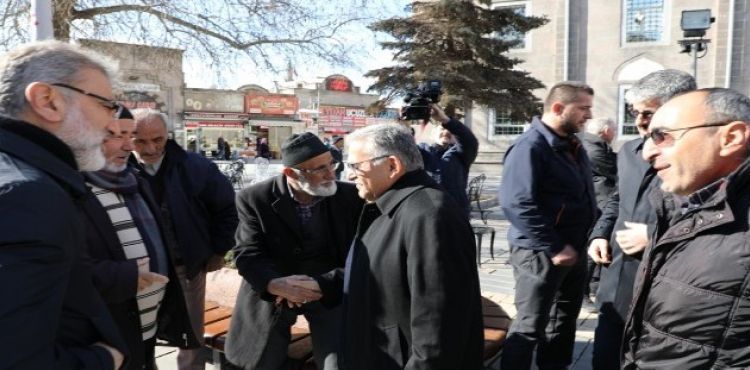Başkan Büykkılıç Kazancılar Şarşısında