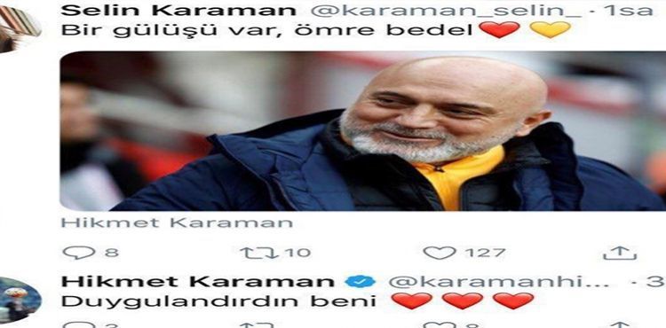 Hikmet Karaman' duygulandran an