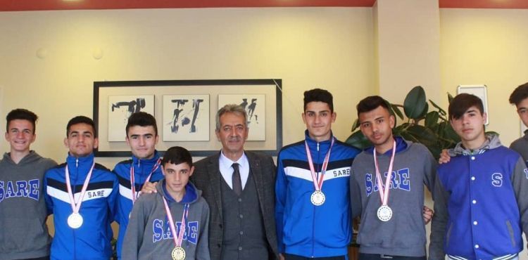 Atletizm yarışmalarında Sare Koleji şampiyon oldu