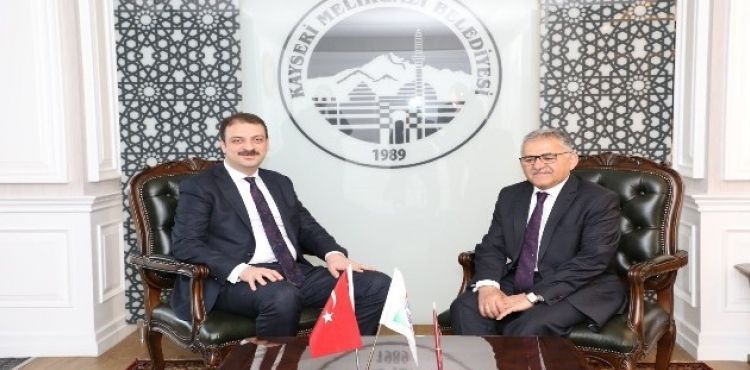 Gençlik ve Spor Bakan Yardımcısı Sinan Aksu'dan Başkan Büyükkılıç'a ziyaret